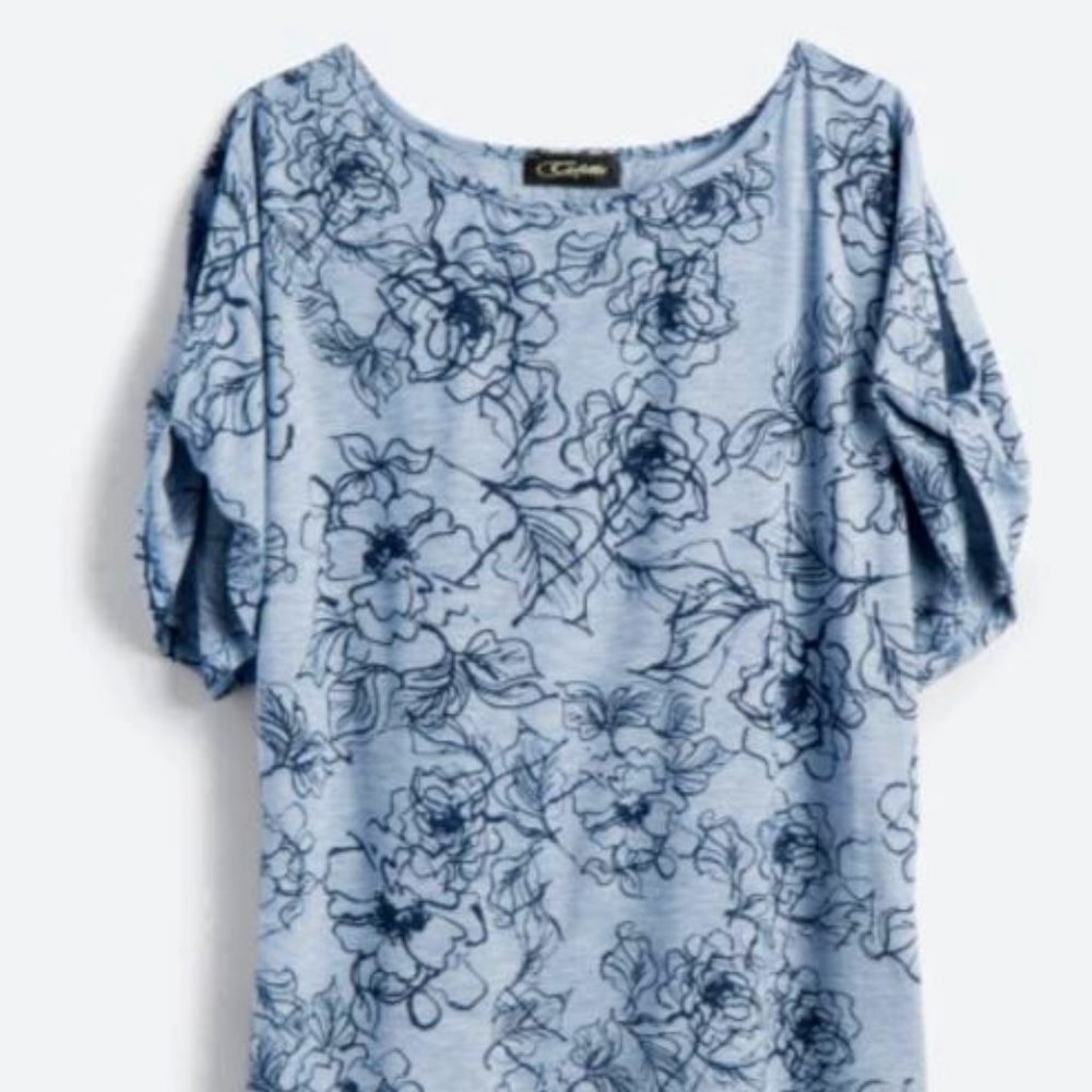 Romey Cold Shoulder Knit Top